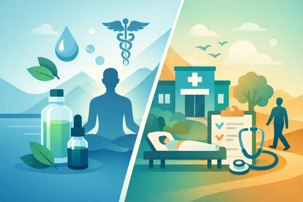 Detox vs Rehab: What’s the Difference?