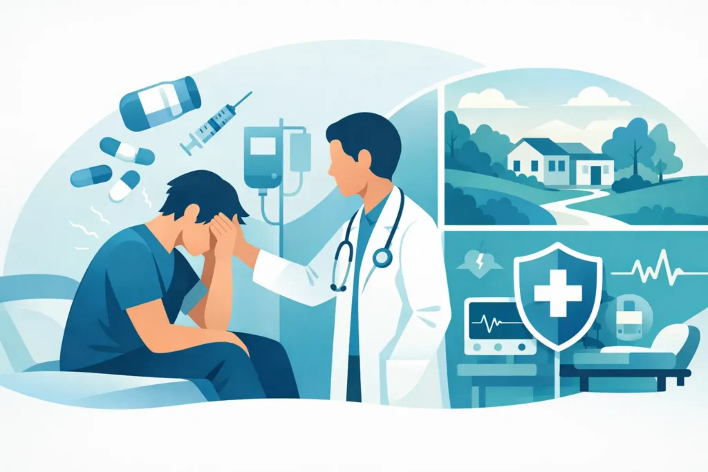 Detox or Rehab First? Start With Medical Safety