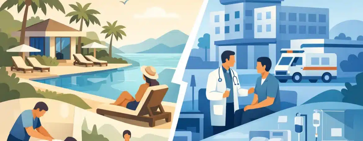 Boutique Rehab Versus Hospital Treatment