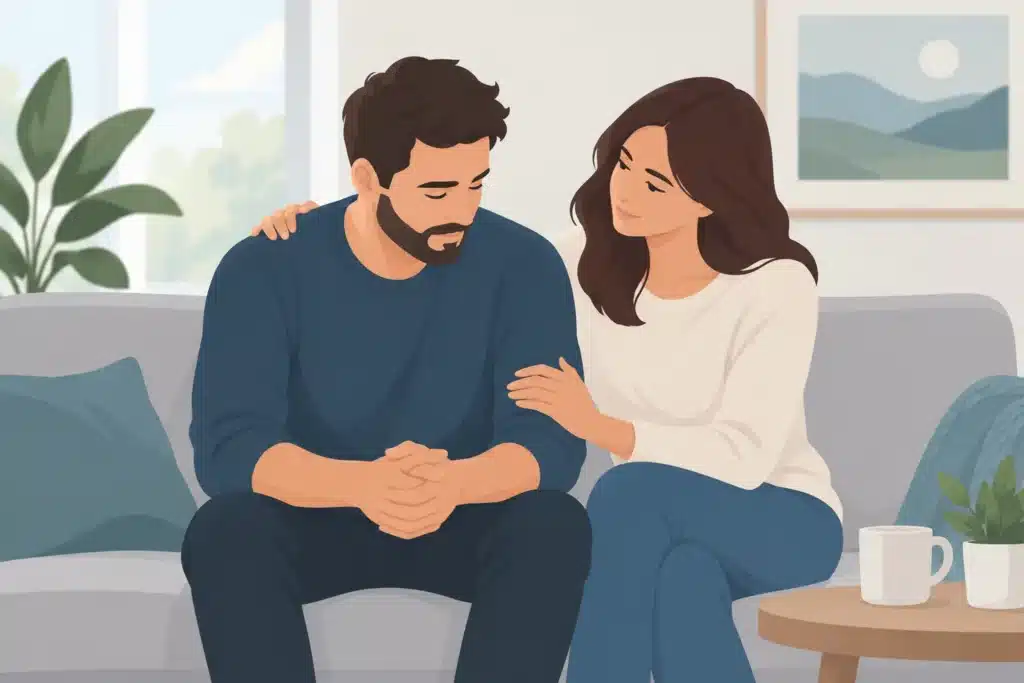 How to Support a Spouse in Recovery Safely